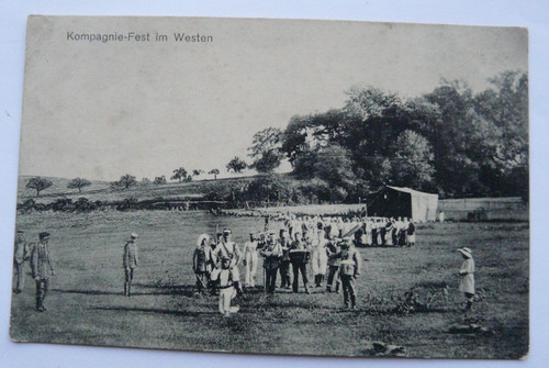 Ww1 german feldpost - feldpost/postcard,