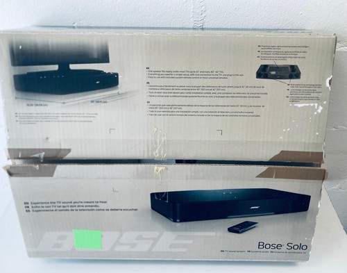 Bose solo sound system - sound,