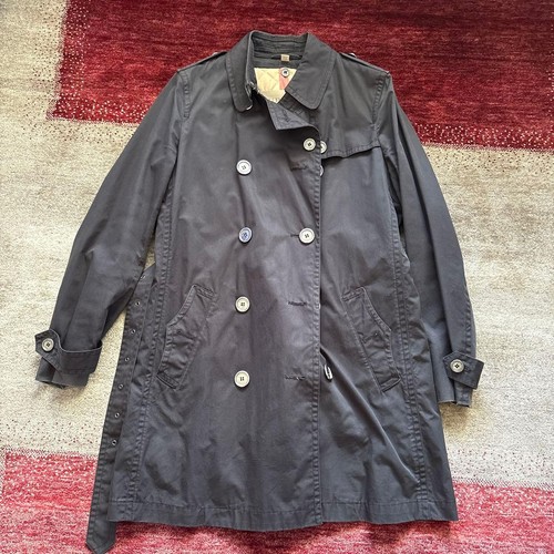 Burberry brit black trench - burberry,