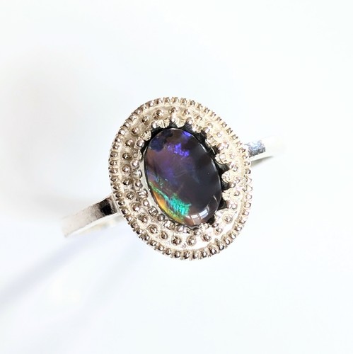 Natural australian black - black, opal