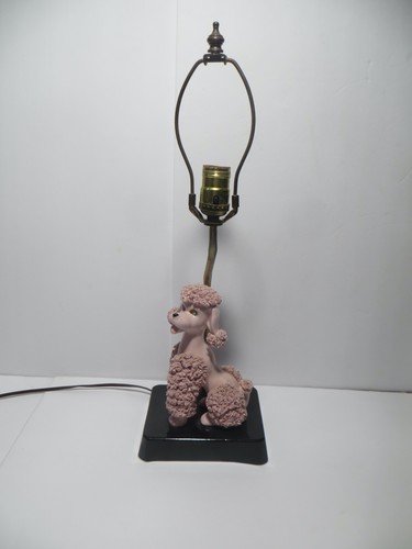 Vintage pink french poodle - vintage,