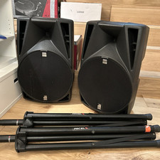 opera 405D - db technologies - active PA Speakers with Proel speaker stands