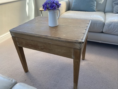 Small antique side table - small,