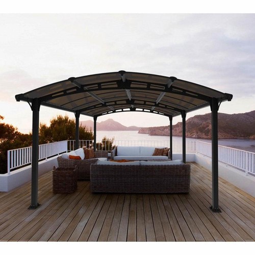 Garden gazebo 12ft 5ft - gazebo,