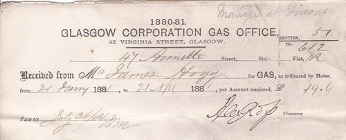 Glasgow corporation gas - glasgow,