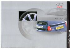 Audi TT 225 Accessory Body Styling Kit 2002-03 UK Market Foldout Sales Brochure 