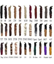French Curl Spiral Curl Braiding Silky Hair Extensions 150g/each 14" , 22" or 24