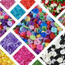 ☆☆ 100 x Small Mixed Buttons - Bulk, Art, Scrapbooking, Card Making, Crafting ☆☆
