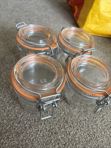 200ml kilner jars - x4,