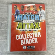 2007/08 Match Attax Premier League Collector Binder Part Complete Football Cards