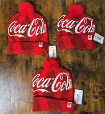 3 x Coca Cola Beanie Bobble