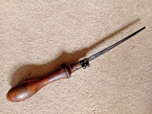 Nice antique walnut brass - nice,
