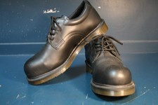 Vtg Dr Martens Royal Mail Industrial Airwair sole shoes size 7 steel toe revival