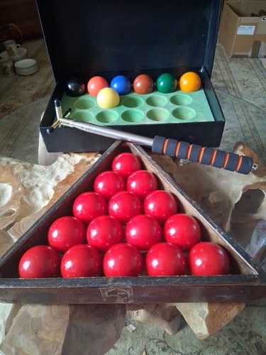 Super crystalate snooker balls - super,