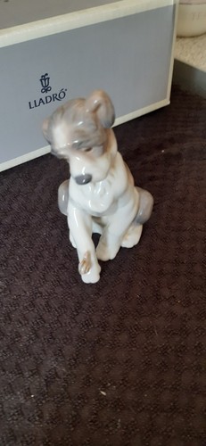 Lladro gorgeous dog with - lladro,