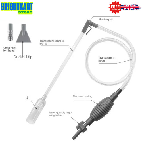 Fish tank water changer siphon - tank,