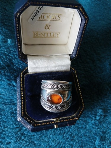 Suarti solid silver amber - suarti,