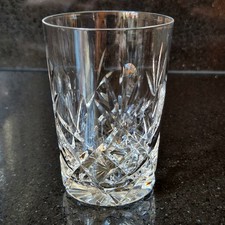 Star of Edinburgh large whisky glass, perfect condition, 10oz/ 300ml