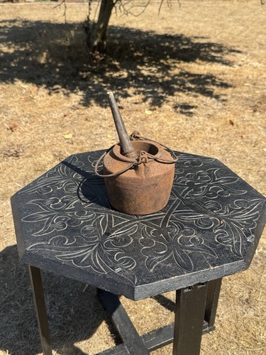 Antique victorian glue - victorian, pot