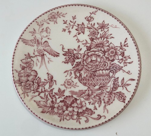 Vintage english ironstone pink - english,