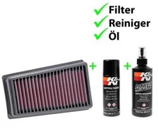 K&N Air Filter + CARE KIT for KTM Enduro SMC 690 R Supermoto 08-19 Husqvarna 701