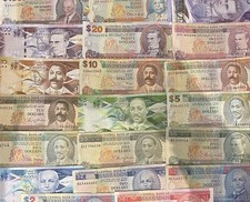 Barbados dollar banknotes - dollar,