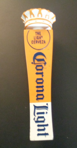 Corona light beer tap handle - light,