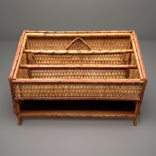 Vintage mid century wicker - mid,