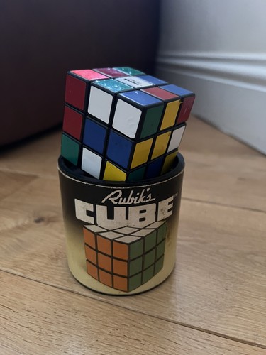 Vintage rubik cube - vintage,