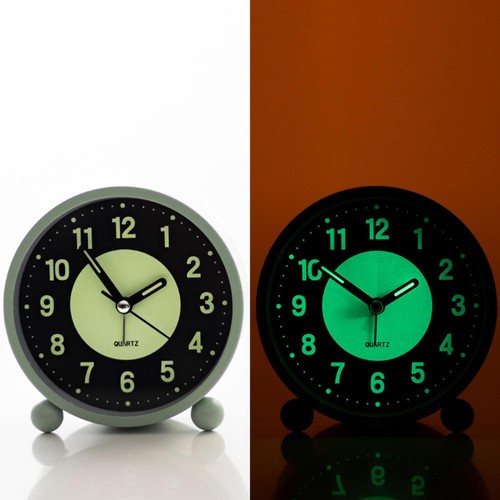 1pc silent bedside alarm clock - 1pc,