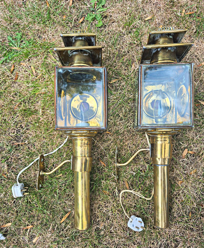 Limehouse lamp pair antique - lamp, co