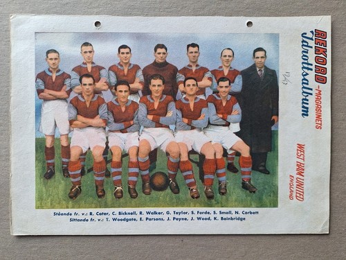 West ham memorabilia - west, vintage