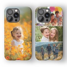 Personalised Phone Case Custom Photo Cover for iPhone 16  15 14 13 Pro Max Mini