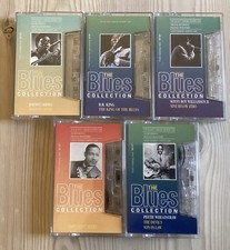 Blues Collection 5 x Cassettes B.B. King Sonny Boy Williamson Johnny Shines etc