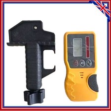 RED BEAM ROTARY LASER UNIVERSAL RECEIVER DUAL DISPLAY 500M UK STOCK