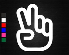 PEACE HAND SIGN JDM VINYL