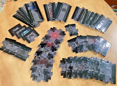 Space hulk floor tiles - space,