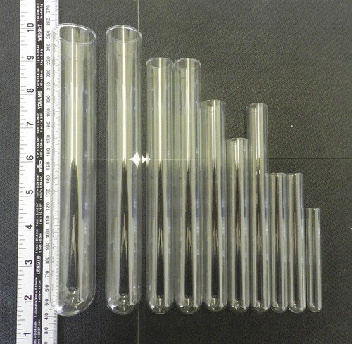 Glass test tubes packs - test, of