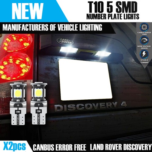 White led number - number, plate