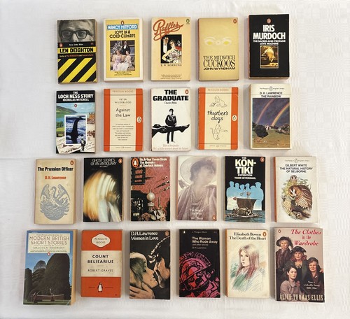 Vintage orange penguin books - vintage,