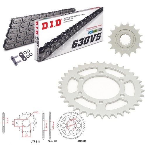 Gs750 chain and - and, sprocket