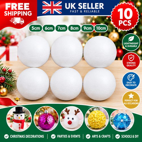 10pcs solid foam balls - foam,