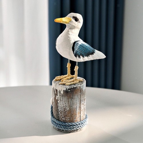 Seagull statue creative - statue,