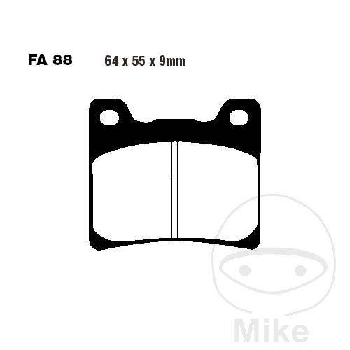 Ebc sintered brake - ebc, hh