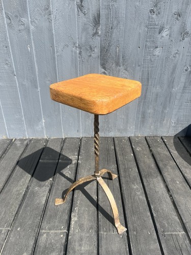 Old rustic oak wrought iron - rustic,