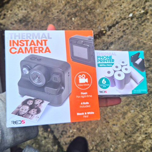 Thermal instant camera - camera,