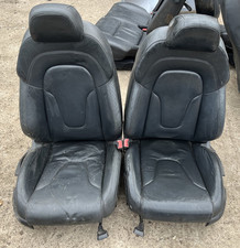 AUDI TT MK2 LEATHER SEATS FRONT x2 8J COUPE 2006-14