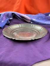 WW2. German metal plate. World