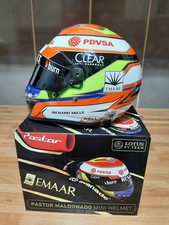 Pastor maldonado helmet - pastor, lotus