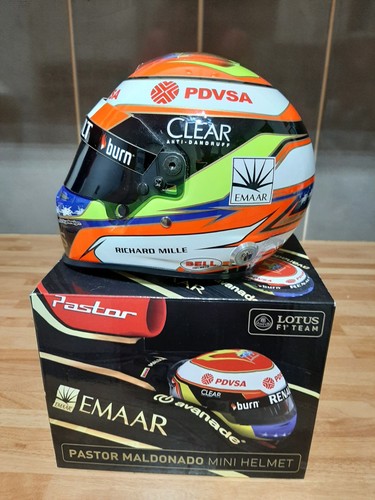 Pastor maldonado helmet lotus - maldonado,
